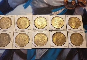 $10 Face value 90% Silver coins